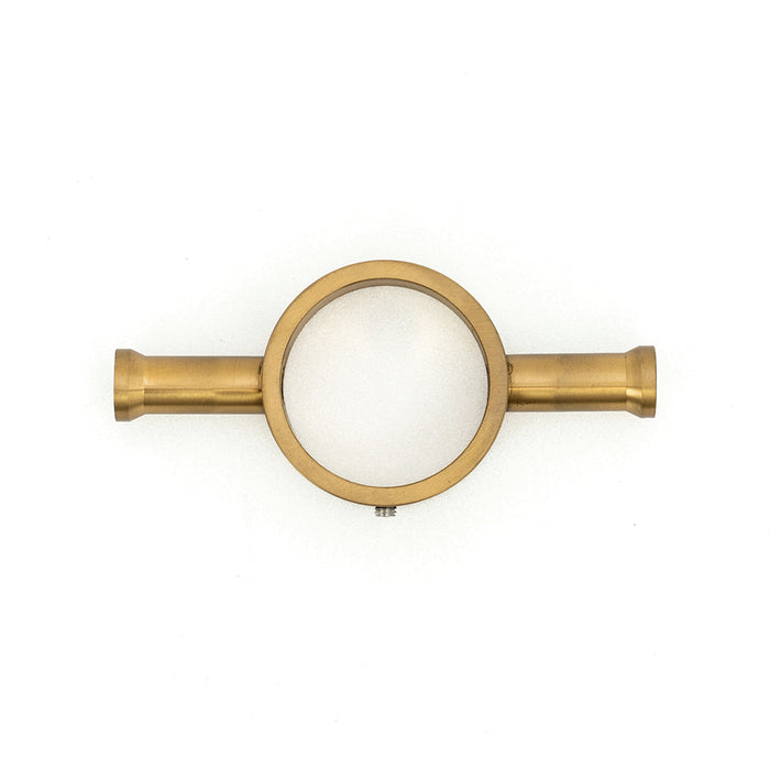 Non-Heated Vertical Towel Rail 40 x 950mm Brushed Gold - NH-GLD-VTR-950