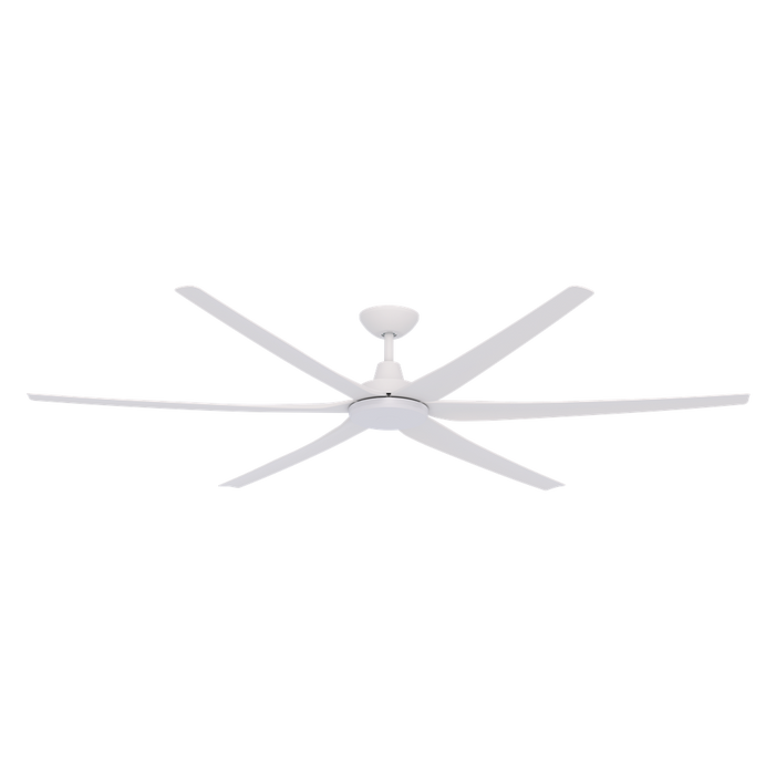 Buy DC Ceiling Fans Australia Glide DC Ceiling Fan 80" White ABS Polymer Blades - 60156