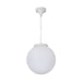 Buy Outdoor Pendant Lights Australia Siena Outdoor Pendant Light W300mm White Aluminium - 15565