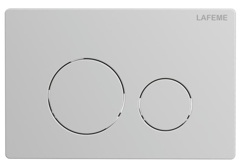 Flush Plate Only - Brushed Nickel Colour - PLR-2122-BN