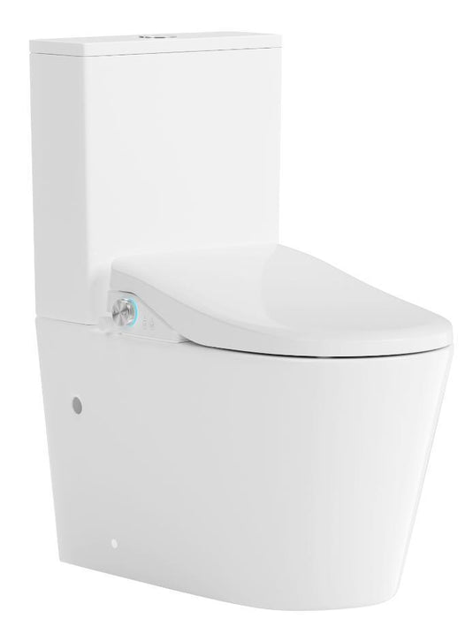 Catania Standarad Bidet Seat with Luna Rimless Toilet White - BS35S-TL6002