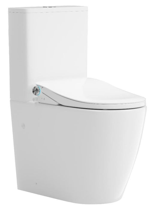 Thea Luxury Bidet Seat with Vega Rimless Toilet White - BS36L-TL6086A