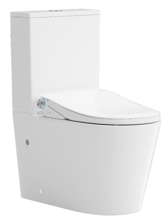 Thea Standard Bidet Seat with Luna Rimless Toilet White - BS36S-TL6002