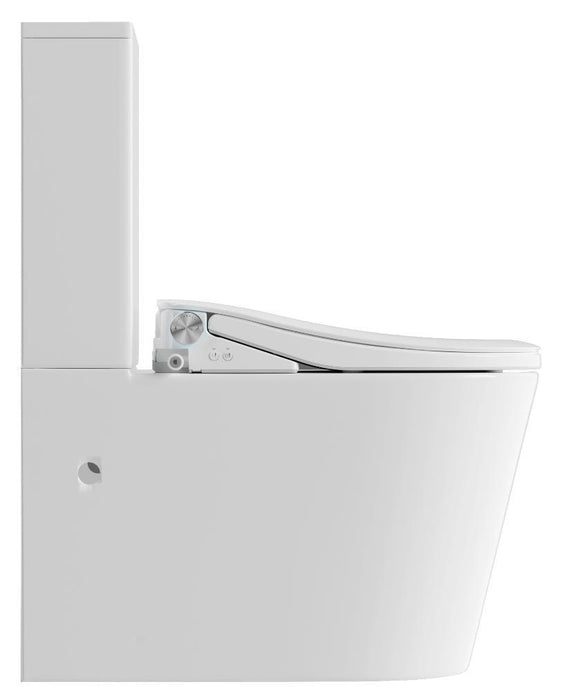 Thea Standard Bidet Seat with Luna Rimless Toilet White - BS36S-TL6002