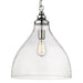 Buy Pendant Lights Australia Keys Large 1 Light Pendant Chrome - 1001245