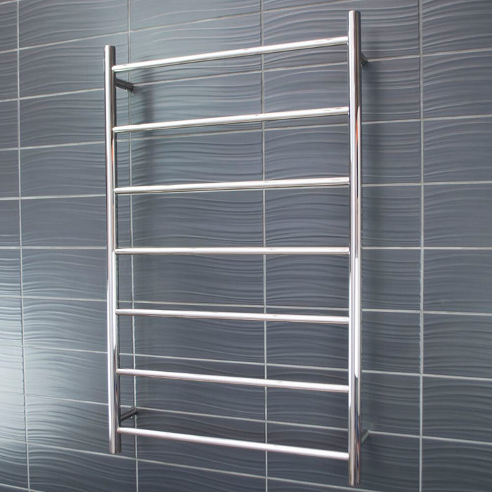 Non-Heated Round Ladder 700 x 1130mm Mirror Polished - LTR02-700
