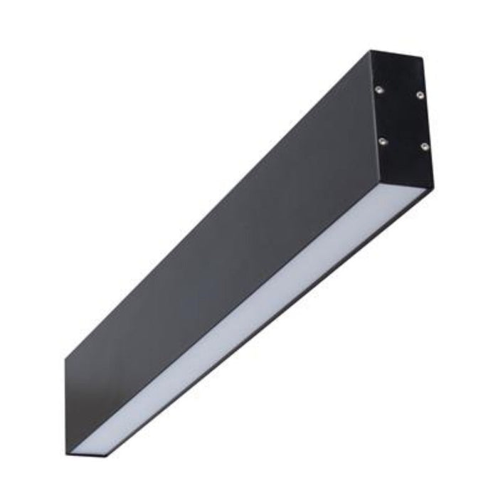 Buy LED Linear Lights Australia Luma Line LED Linear Light Black Aluminium 4000K - 23585