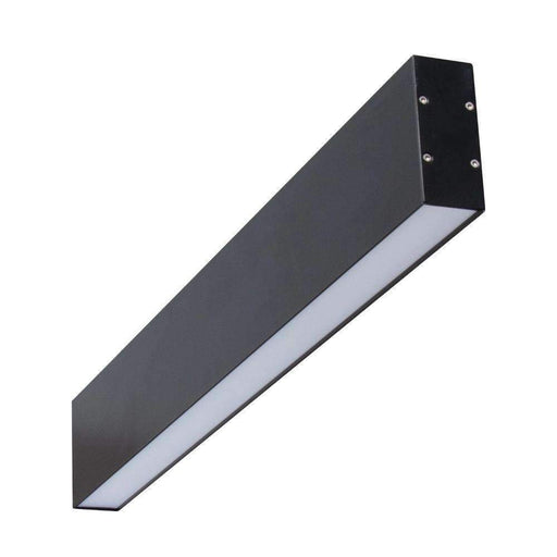 Buy Wall Sconce Australia Lumaline Up & Down Wall Sconce W600mm Black Aluminium 3000K - 23610