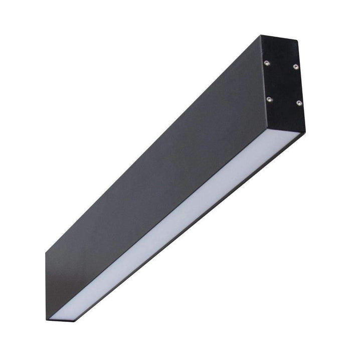 Buy Wall Sconce Australia Lumaline Up & Down Wall Sconce W600mm Black Aluminium 4000K - 23612
