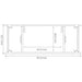 Buy Wall Sconce Australia Lumaline Up & Down Wall Sconce W600mm White Aluminium 5000K - 23624