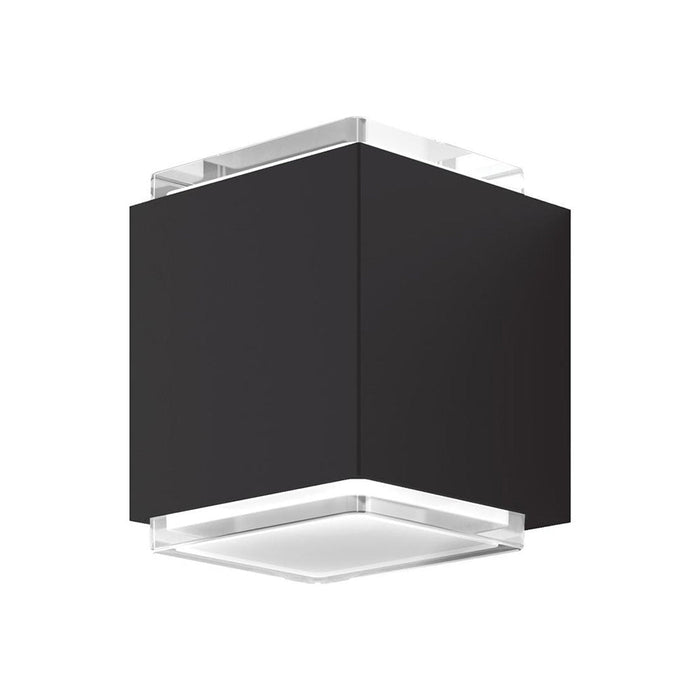 Buy Up / Down Wall Lights Australia Mojo Up & Down Wall 2 Lights Black Aluminium 5000K - 19671