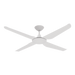 Buy DC Ceiling Fans Australia Motion DC Ceiling Fan 52" White ABS Polymer Blades - 60041