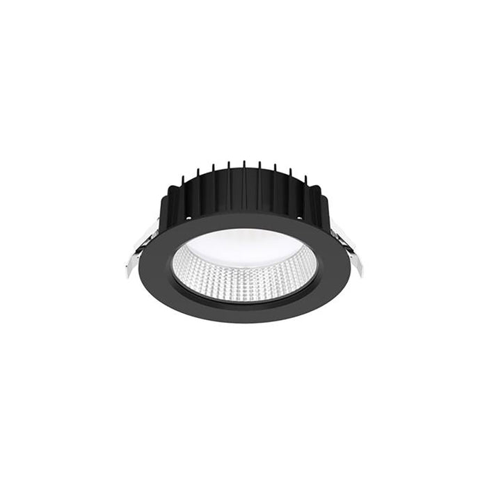 Buy Recessed LED Downlights Australia Neo-Pro Recessed LED Downlight 25W Black Aluminium 3CCT / DALI - 21610