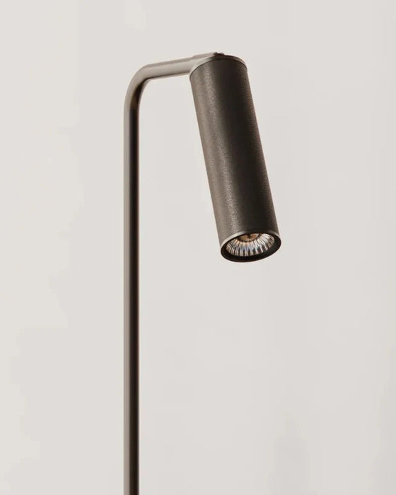 Tura LED Table Lamp 5W 2700K Black Leather - ARO.S1313/NEG-NEG