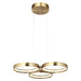 Buy Cluster Pendants Australia Olympus LED Cluster 3 Lights Gold 3CCT - OLYM3PLEDGLD