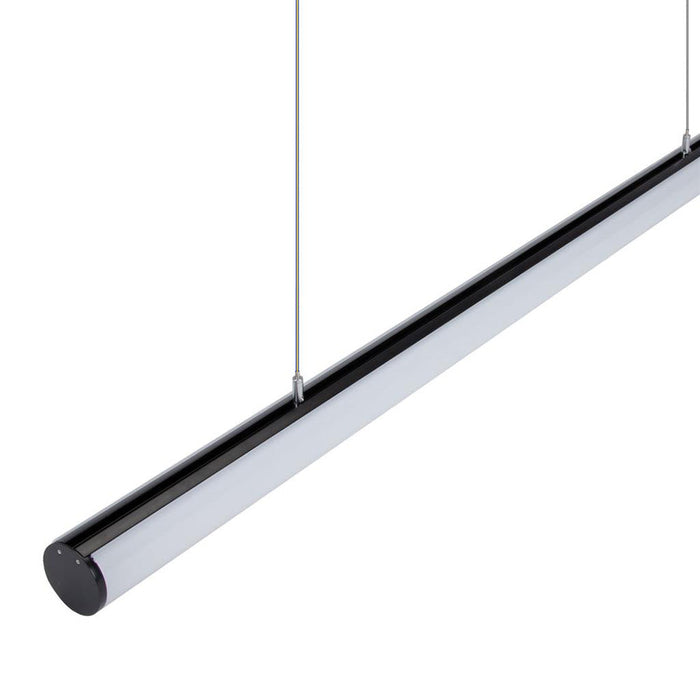 Buy LED Linear Lights Australia Pipe-60 LED Linear Light 31W Black Aluminium 3000K - 23130