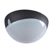 Buy Outdoor Close To Ceiling Lights Australia Polydome Outdoor Close To Ceiling Light W250mm Black Polycarbonate - 18645