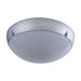 Buy Outdoor Close To Ceiling Lights Australia Polydome Outdoor Close To Ceiling Light W340mm Silver Polycarbonate - 18641