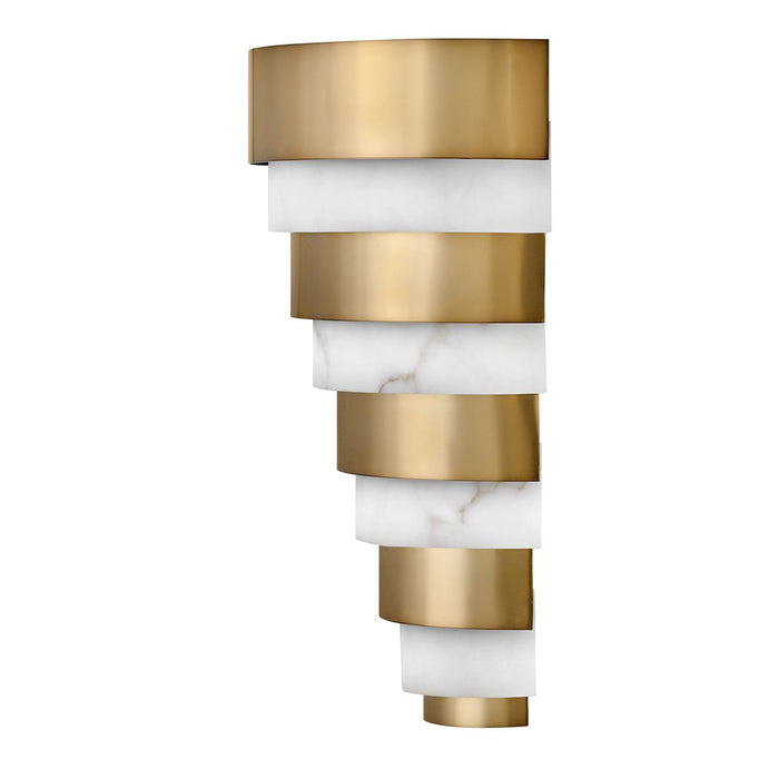 Echelon LED Wall Light 12W 3000K Heritage Brass or Alabaster - QN-ECHELON-W
