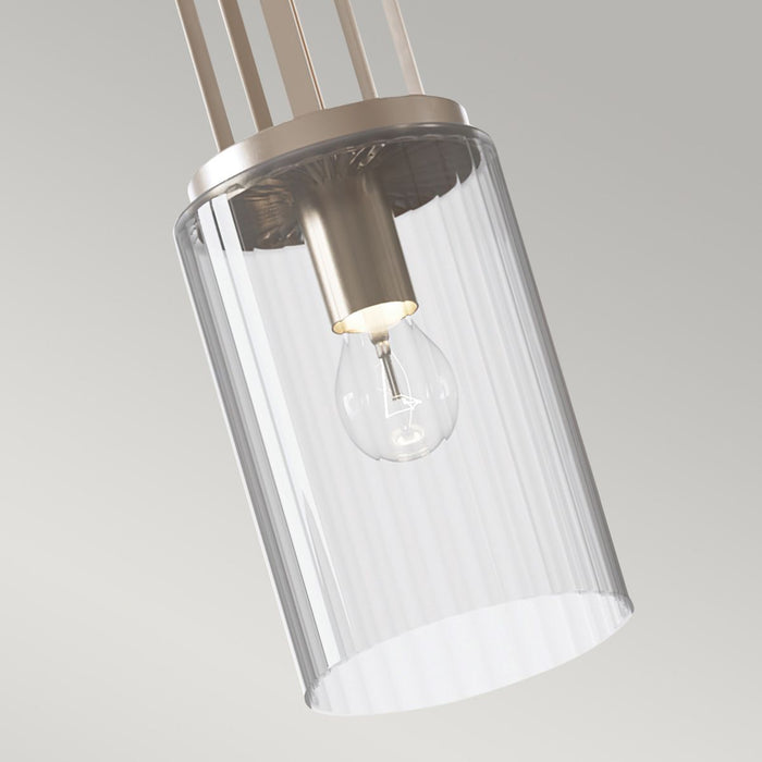 Kimrose 1 Light Mini Pendant Polished Nickel - QN-KIMROSE-MP-PN