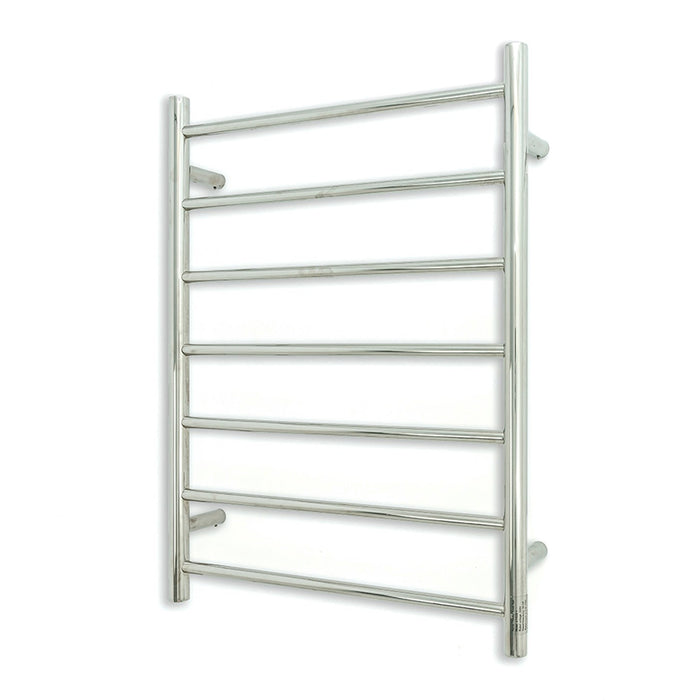Heated Round Ladder 600 x 800mm Mirror Polished - RTR01LEFT