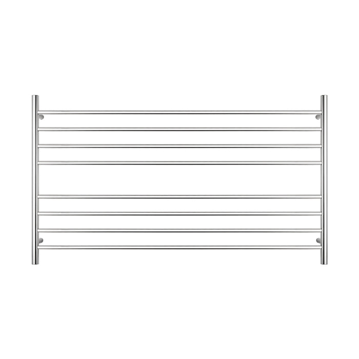 Heated Round Ladder 1300 x 750mm Mirror Polished - RTR09LEFT