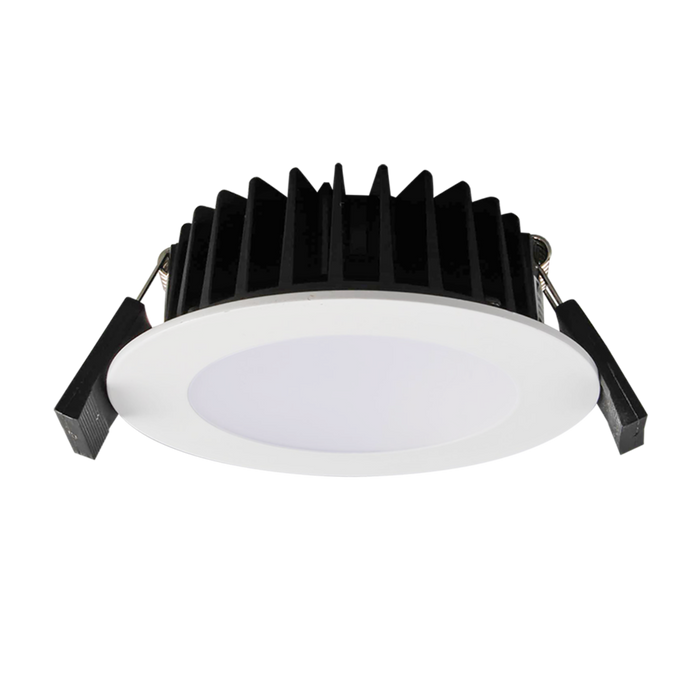 Buy Recessed Downlights Australia ECOGEM S9041TC Round Dimmable LED Downlight Satin Nickel 10W TRI Colour - S9041 TC SN