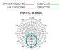 Buy Recessed Downlights Australia ECOGEM S9041TC Round Dimmable LED Downlight Satin Nickel 10W TRI Colour - S9041 TC SN