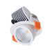 Buy Recessed LED Downlights Australia Scoop Recessed LED Downlight 13W White Aluminium 3CCT - 20468