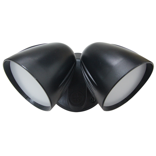 Buy Security Wall Lights Australia STARGEM II SE7060 2 Light LED Floodlight Black 2x10W 5000K IP54 - SE7060NDL/BK