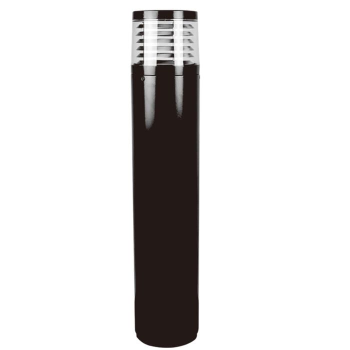 Buy Bollard Lights Australia BOLLARD SE7102/LGLS 1 Light Bollard Light Black IP54 - SE7102 BK/LGLS