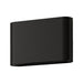 Buy Up / Down Wall Lights Australia Sierra Round Up & Down Wall 2 Lights Black Aluminium 5000K - 19635