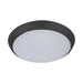 Buy LED Oyster Lights Australia Solar Round LED Oyster Light W200mm Black Polycarbonate 3CCT - 20939