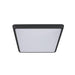 Buy LED Oyster Lights Australia Solar Square LED Oyster Light W300mm Black Polycarbonate 3CCT - 20946