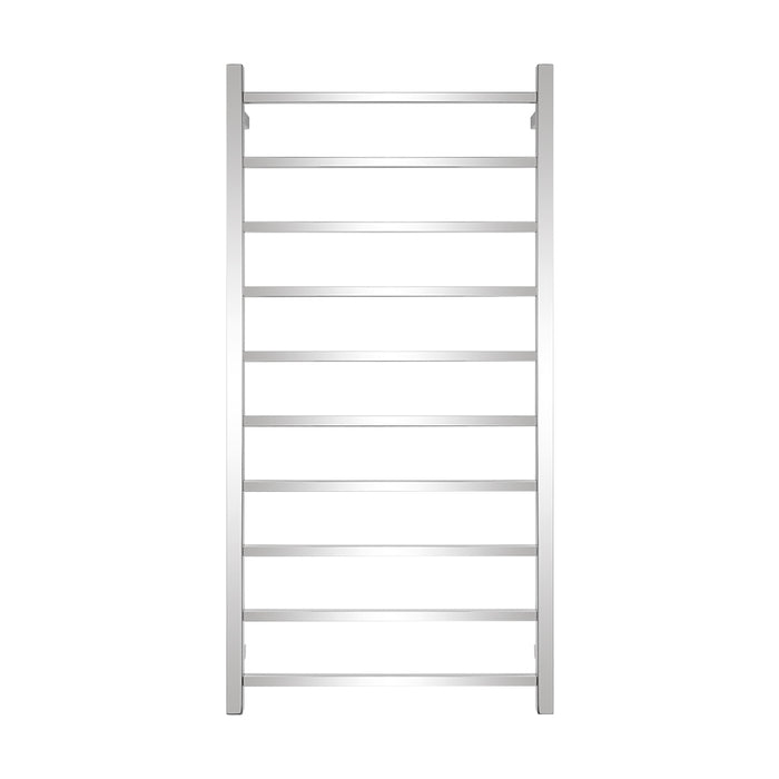 Heated Square Ladder 430 x 1100mm Mirror Polished - STR430RIGHT