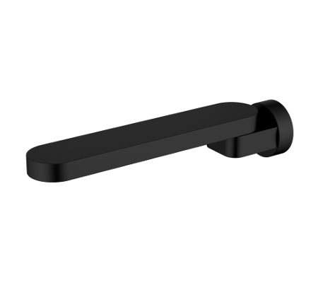 Kiato 225mm Swivel Bath Spout Matte Black - 10419