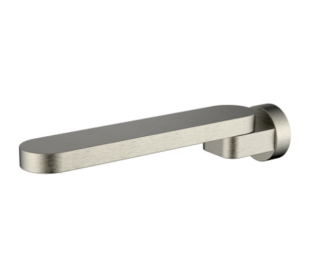 Kiato 225mm Swivel Bath Spout Brushed Nickel - 10418NP