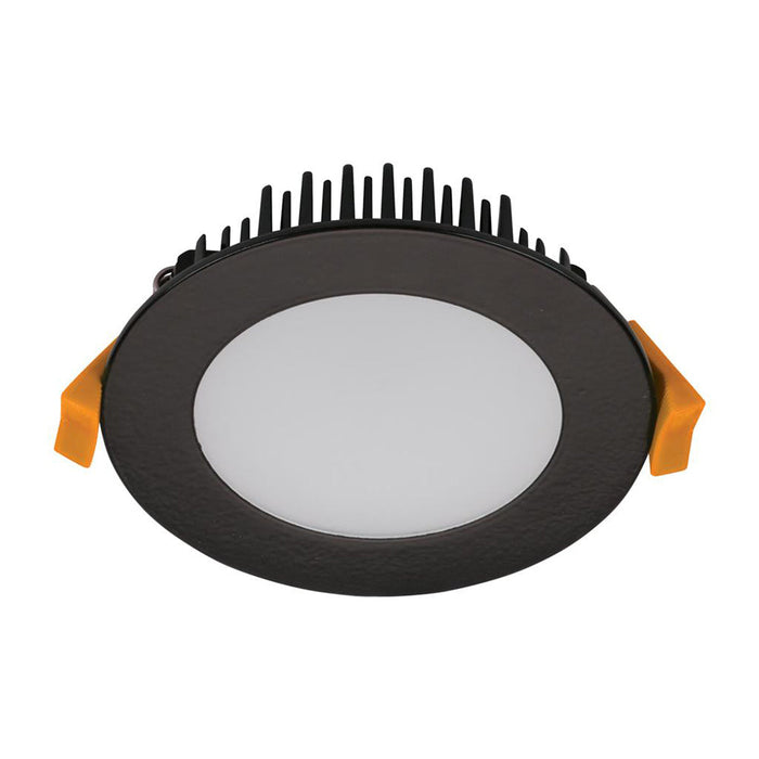 Buy Recessed Downlights Australia Tek Round Recessed Downlight 13W Black Aluminium 3CCT - 20621