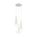 Buy Cluster Pendants Australia WHITEBAND White Iron Cage 3 Light Round Base Pendant - WHITEBAND2X3