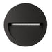 Buy Outdoor Step Lights Australia Zac Round Outdoor Step Light 12V Black Aluminium 5000K - 19771