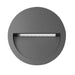 Buy Outdoor Step Lights Australia Zac Round Outdoor Step Light Dark Grey Aluminium 3000K - 19729
