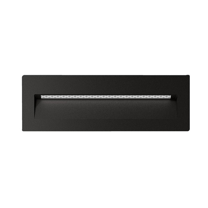 Buy Outdoor Step Lights Australia Zac Rectangular Outdoor Step Light 12V Dark Grey Aluminium 3000K - 19788