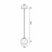 Buy Pendant Lights Australia Zaha 1 Light Pendant Antique Gold & Crystal - ZAHA PE01-AGCR