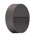 Buy Outdoor Step Lights Australia Zeke Round Outdoor Step Light 12V 4W Dark Grey Aluminium 3000K - 19842