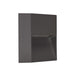 Buy Outdoor Step Lights Australia Zeke Square Outdoor Step Light 12V 4W Dark Grey Aluminium 5000K - 19851