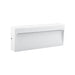 Buy Outdoor Step Lights Australia Zeke Rectangular Outdoor Step Light White Aluminium 3000K - 19716