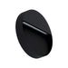 Buy Outdoor Step Lights Australia Zeke Round Outdoor Step Light Black Aluminium 5000K - 19515