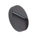 Buy Outdoor Step Lights Australia Zeke Round Outdoor Step Light Dark Grey Aluminium 3000K - 19488